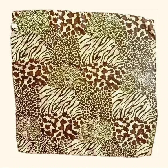 Source Unknown Accessories - Vintage Handkerchief Animal Print (5)
